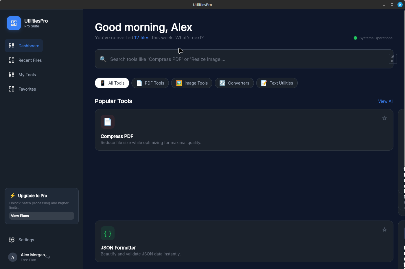 UtilitiesPro Native UI
